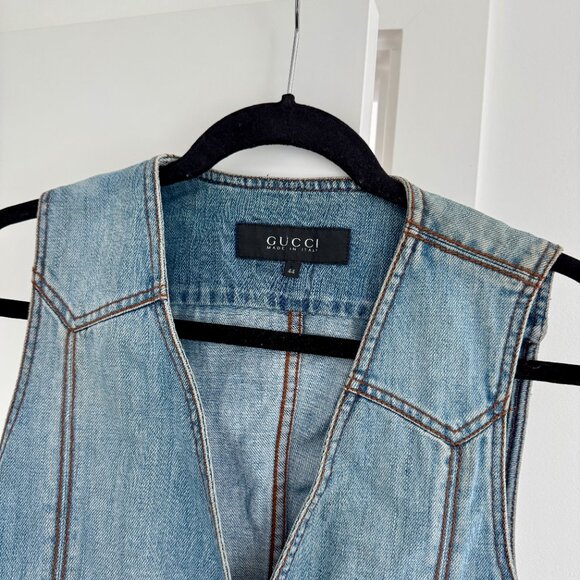 Gucci Denim Vest - Picture 3 of 5